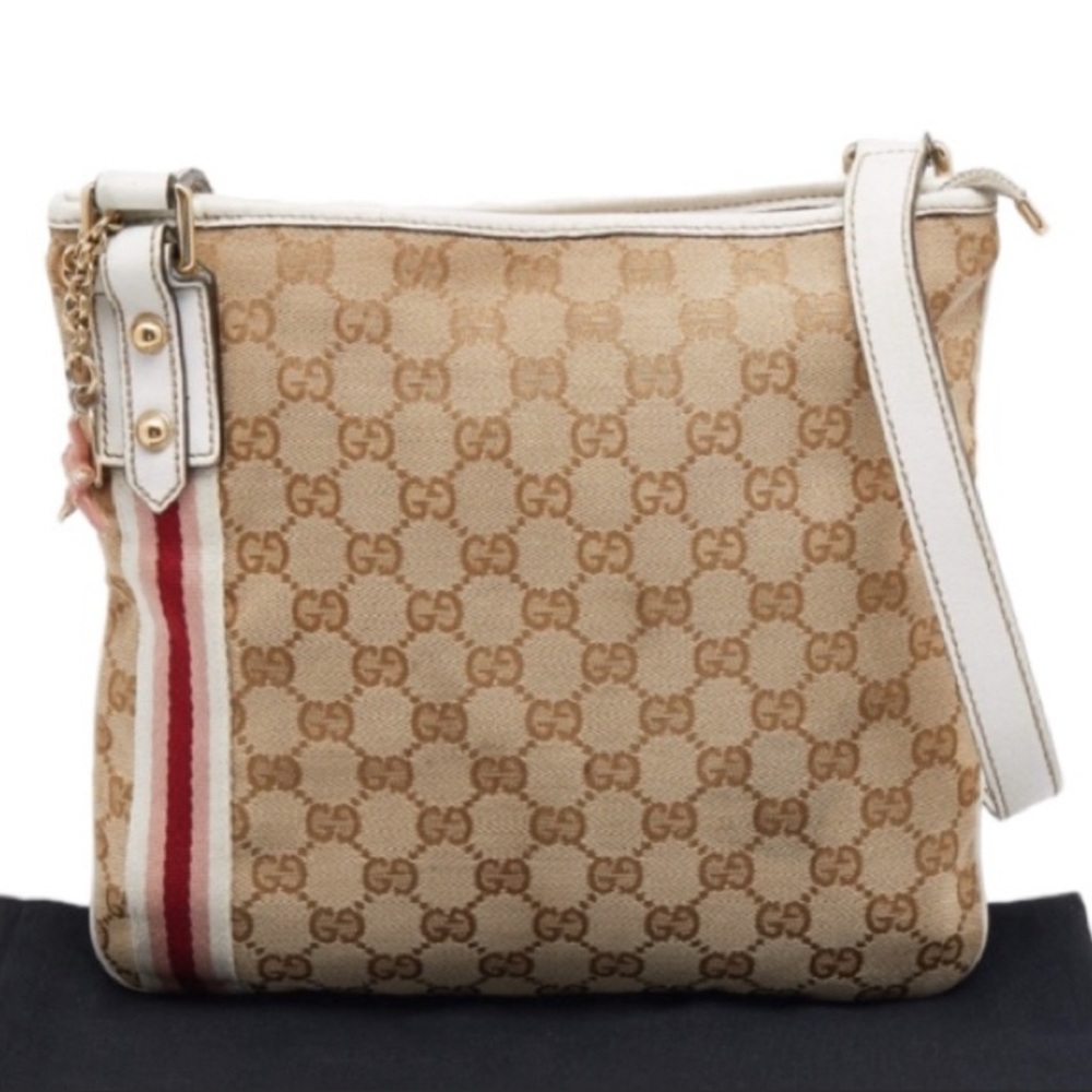 Authentic Gucci Bag Messenger Jolicoeur Crossbody Bag Shoulder Bags